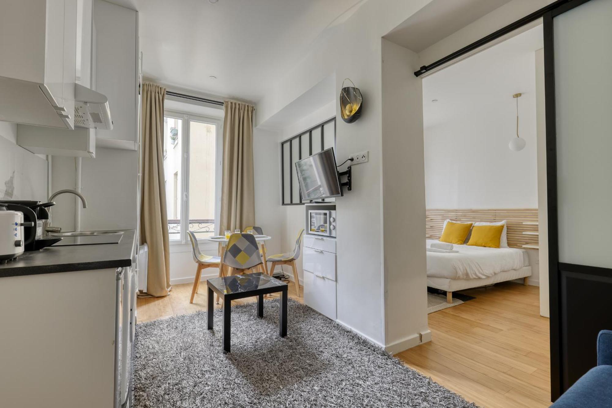 Apartamento New And Quiet 1 Bdr Flat In The Heart Of Paris 12 Exterior foto